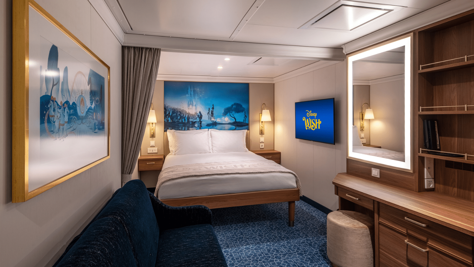 Disney Wish – Staterooms – Inside