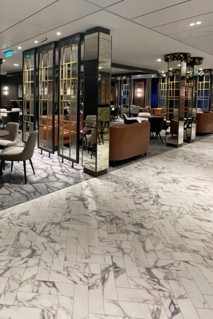 P&O Cruises Arvia Andersons Bar Drinks Menu. Rum Drinks Menu on Arvia