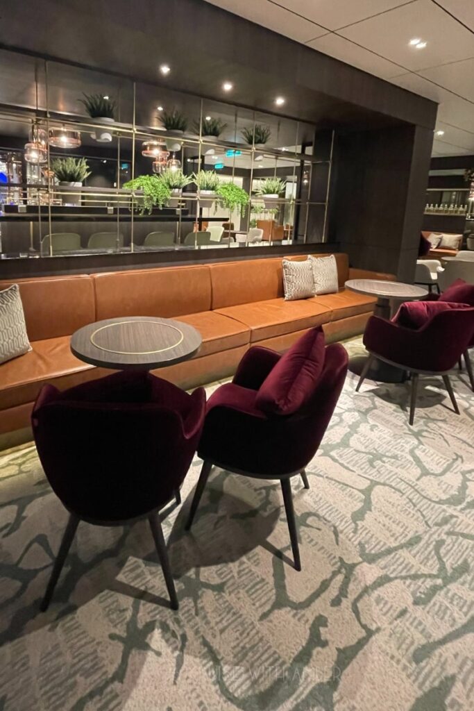 P&O Cruises Arvia Andersons Bar Drinks Menu. Rum Drinks Menu on Arvia