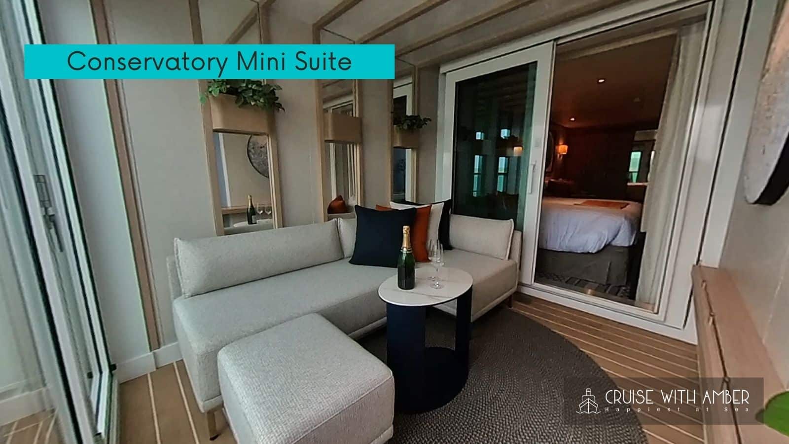 CONSERVATORY MINI SUITE P&O cruises