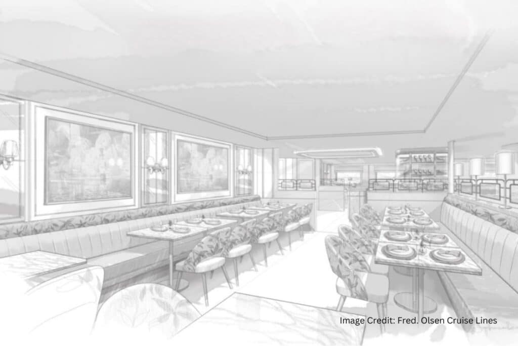 FRED OLSEN BALMORAL THISTLE RESTAURANT