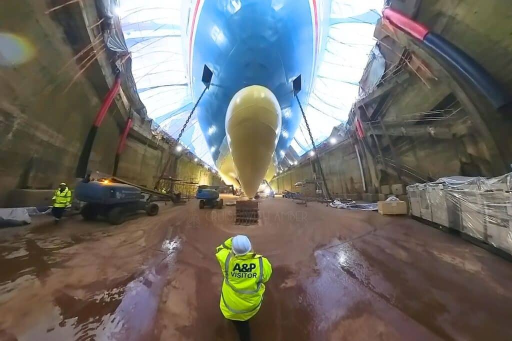 FRED OLSEN BALMORAL DRY DOCK 2024