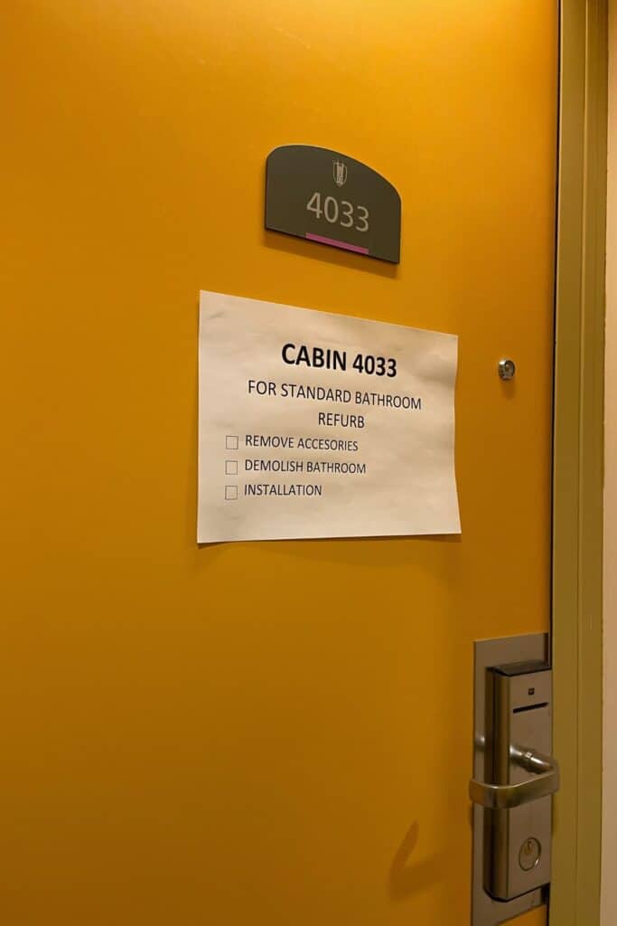 FRED OLSEN BALMORAL CABIN REFRESH