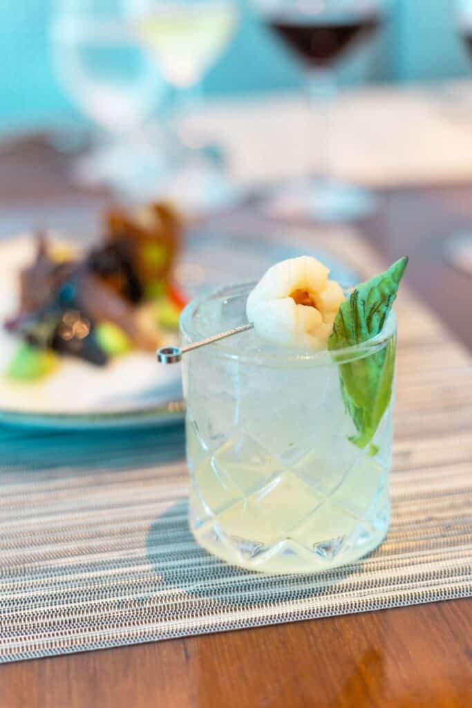 Windstar Cruises, Basil + Bamboo, Star Seeker, luxury cruise dining, Mediterranean Asian cuisine, yacht-style cruise, cruise line food, best cruise restaurants, James Beard Foundation cruise, specialty dining at sea.
