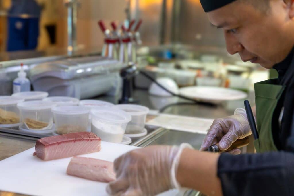Windstar Cruises, Basil + Bamboo, Star Seeker, luxury cruise dining, Mediterranean Asian cuisine, yacht-style cruise, cruise line food, best cruise restaurants, James Beard Foundation cruise, specialty dining at sea.