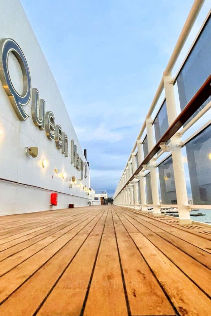 Cunard Queen Mary 2 transatlantic crossing tips