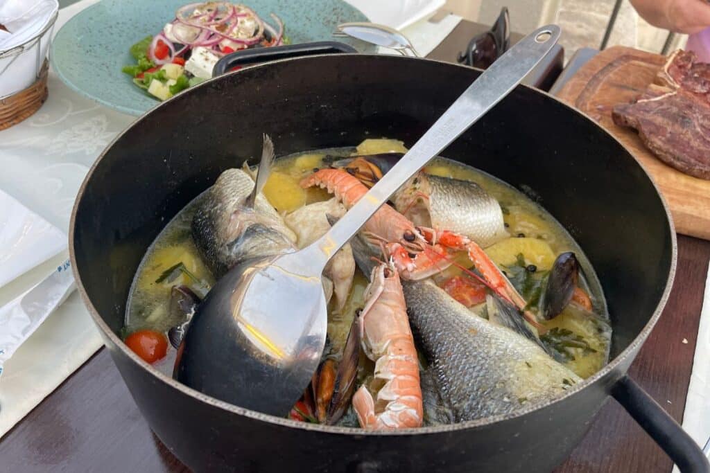 Luxury cruise to Croatia Food Plava Alga Hvar, Micro cruising in Croatia, Unforgettable Croatia, Croatia Cruise, Rivera Travel Croatia