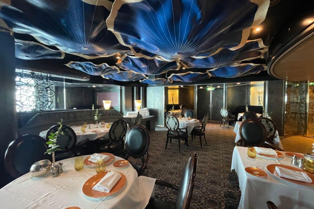 Pinnacle Grill Holland America Line Oosterdam Dining Guide