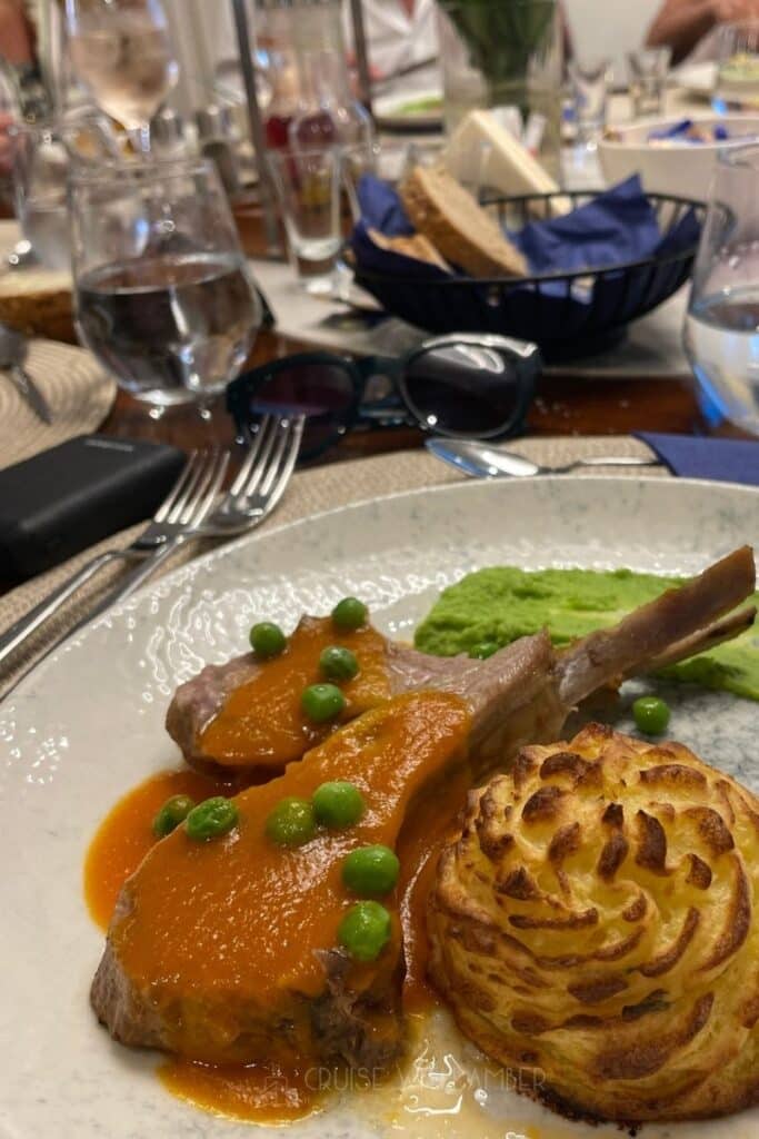 Luxury cruise to Croatia Food