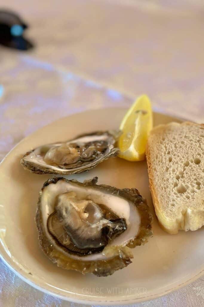 Luxury cruise to Croatia Food