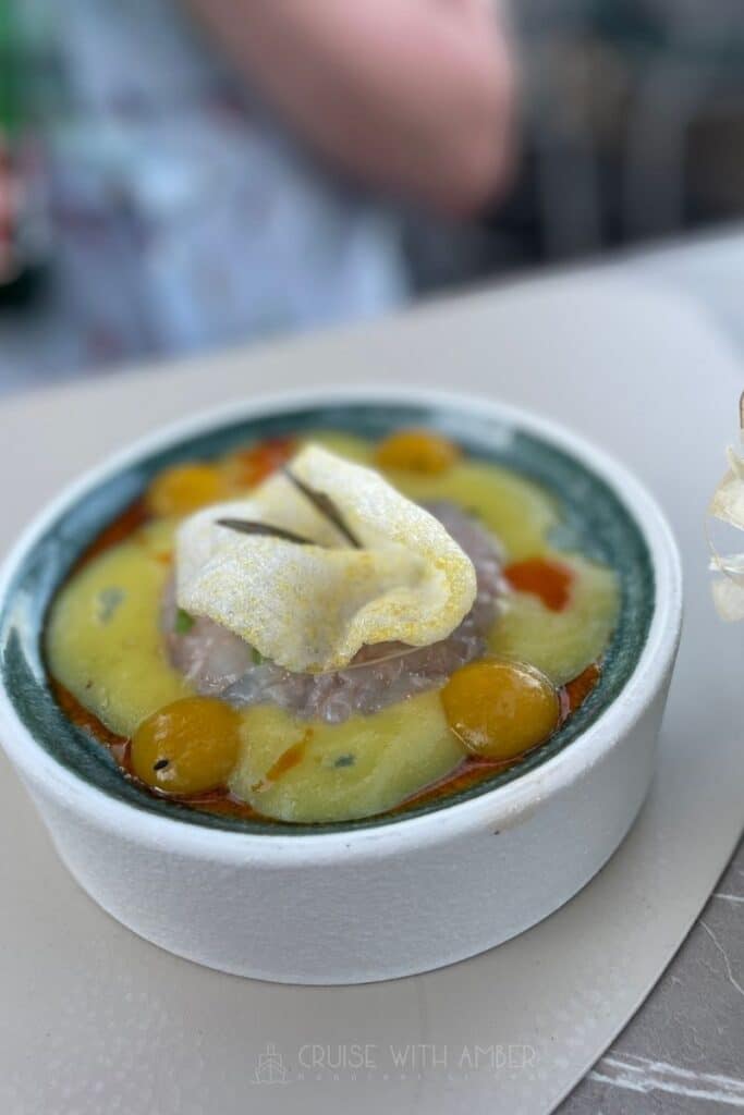 Luxury cruise to Croatia Food