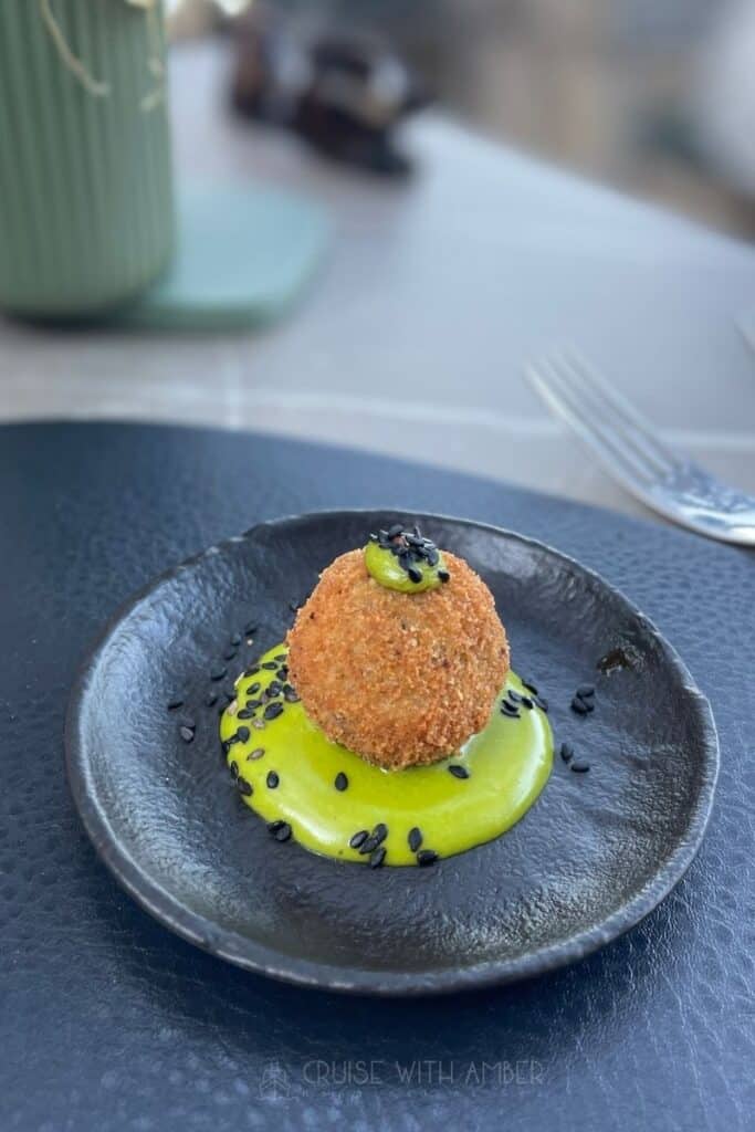 Luxury cruise to Croatia Food