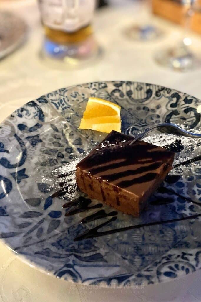 Luxury cruise to Croatia Food