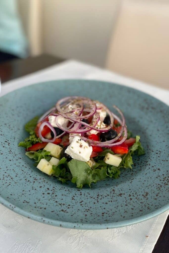 Luxury cruise to Croatia Food