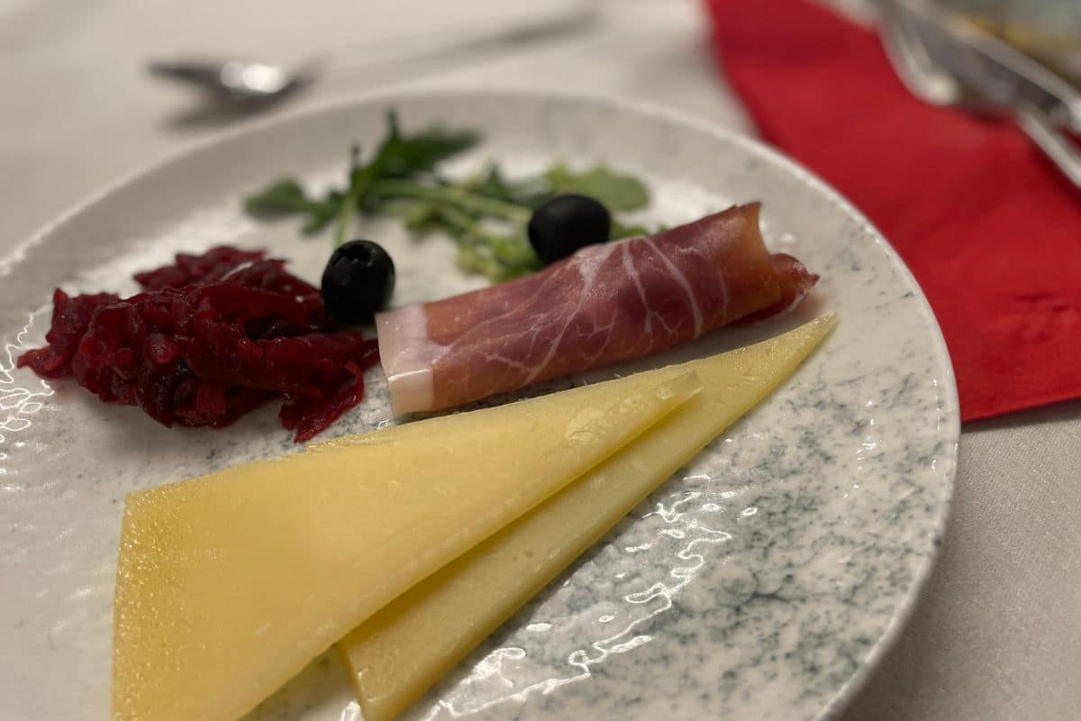 Luxury cruise to Croatia Food