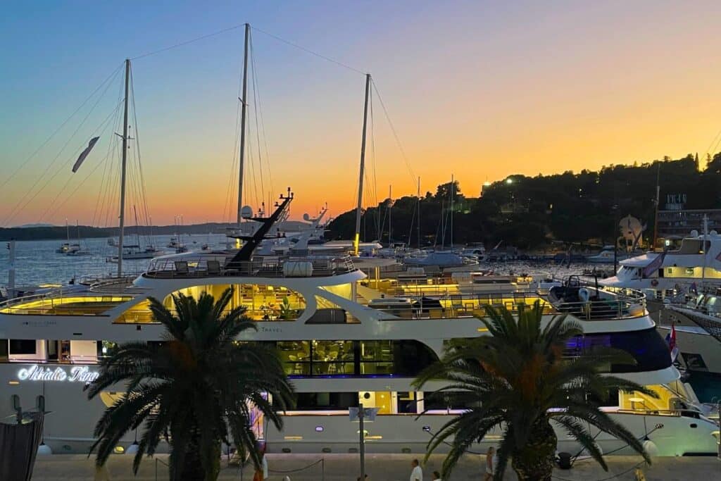 Luxury cruise to Croatia