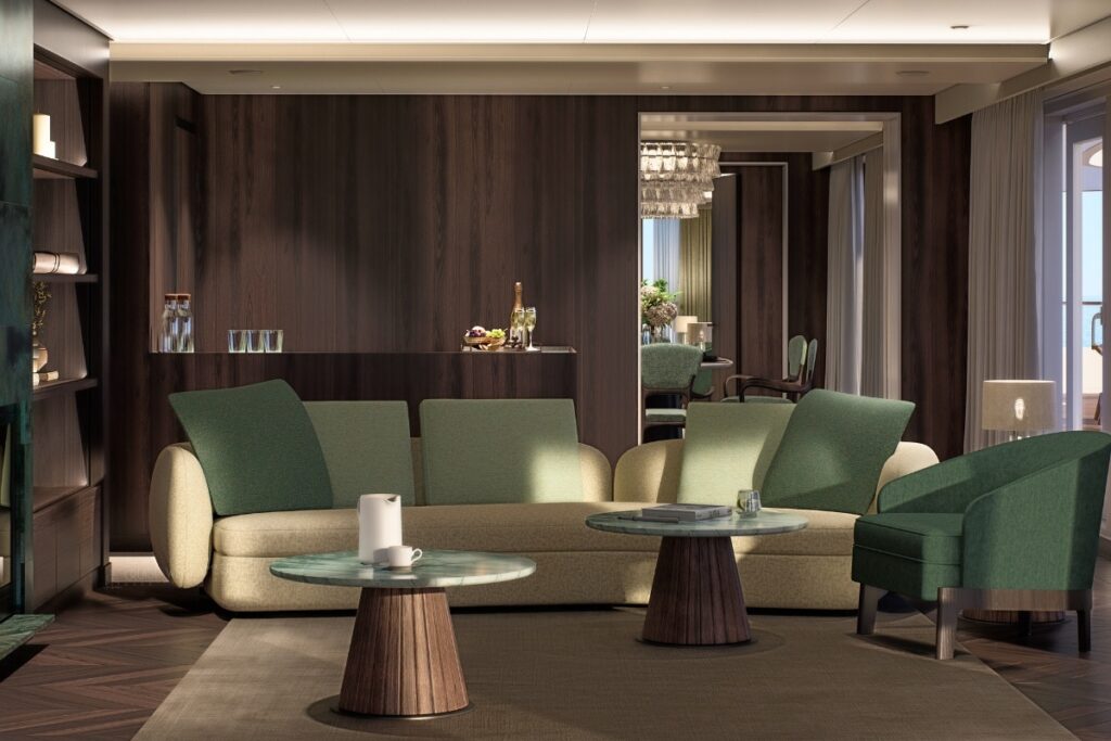 Crystal Cruises Crystal Grace Owners Suite
