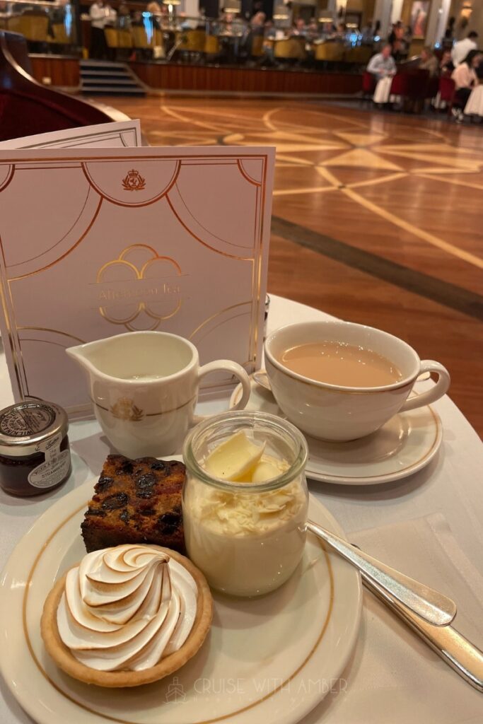 QUEEN MARY 2 AFTERNOON TEA