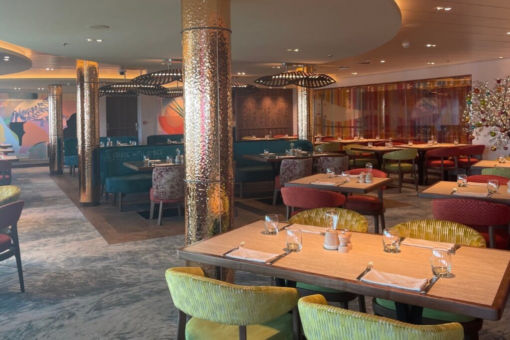 P&O Cruises Arvia Green & Co Mizuhana Vegan Restaurant Speciality Dining