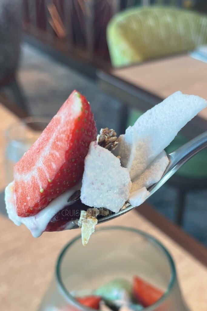 P&O Cruises Arvia Green & Co Mizuhana Vegan Restaurant Speciality Dining