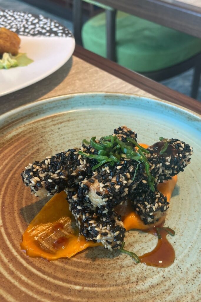 P&O Cruises Arvia Green & Co Mizuhana Vegan Restaurant Speciality Dining