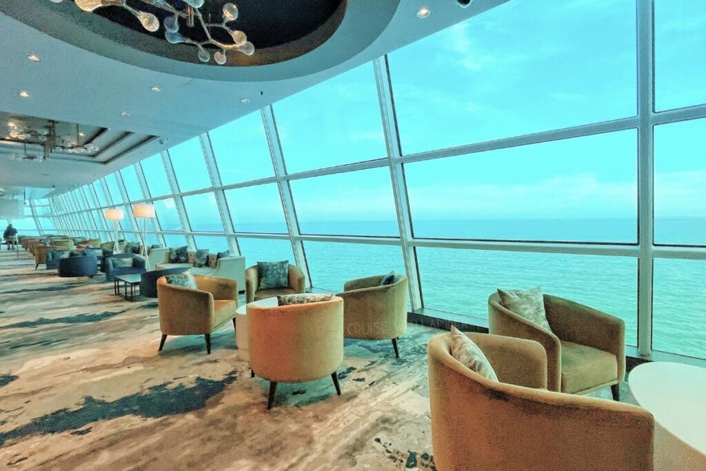 how to find quiet spots on cruise ships